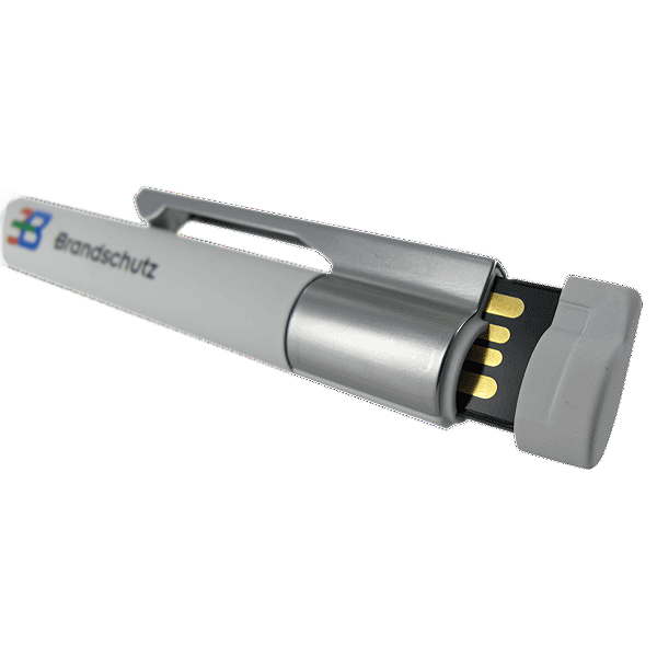 USB Stick mit Kugelschreiber mit Bedruckung oder Gravur