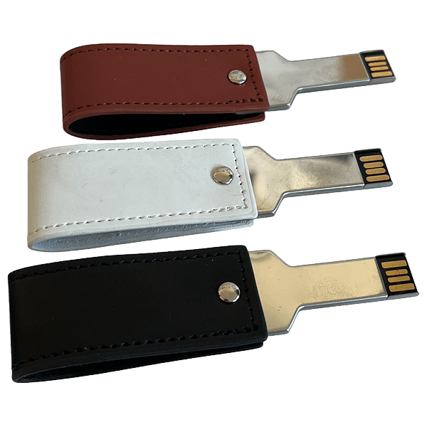 USB-Stick mit Firmenlogo | Schlüsselform | Druck und Prägung