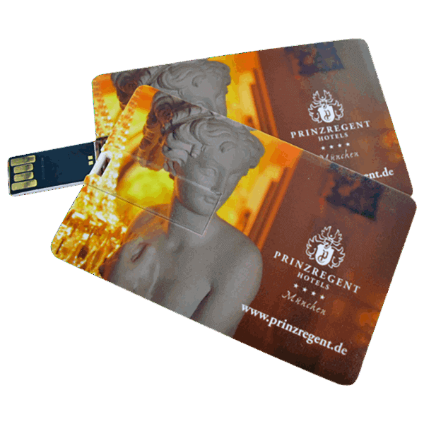 USB Karte mit Bedruckung