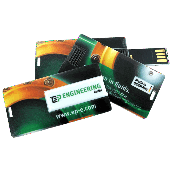 USB Minikarte mit Bedruckung