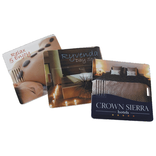 USB Karte mit Druck DE-QUADRO 