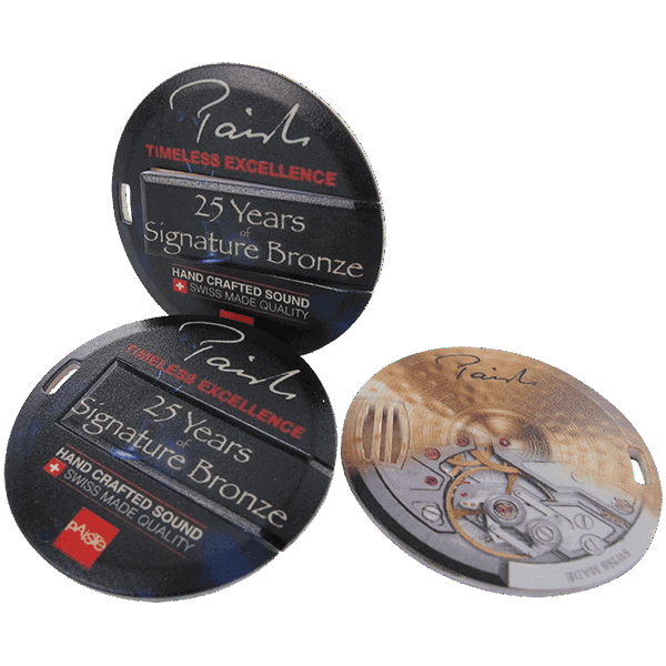 Bedruckte USB-Sticks DE-RONDO als Werbemittel