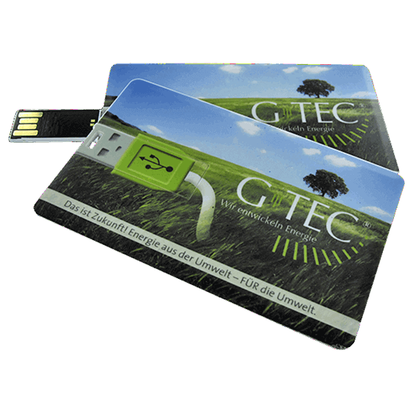 USB Karte mit Druck