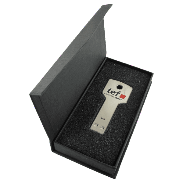 USB-Stick DE-KEY Geschenkverpackung
