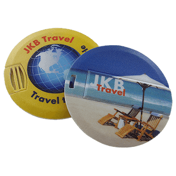 USB-Karte-Rund-Bedruckung-Logo-Werbemittel