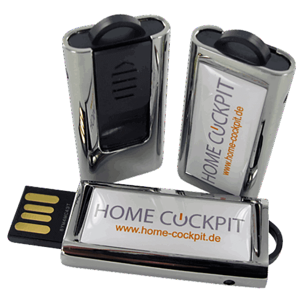 USB Stick mit Bedruckung als Werbeartikel DE-SLIDER