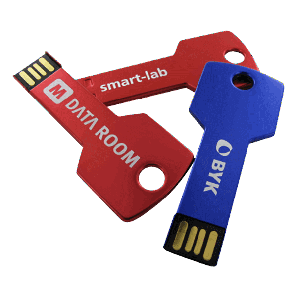 USB Stick KEY-COLOR mit Logo bedruckt