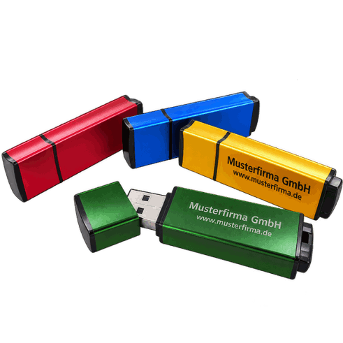 USB-Stick-mit-Logo Druck oder Gravur