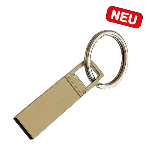USB-Stick mit Karabiner Logo Gravur