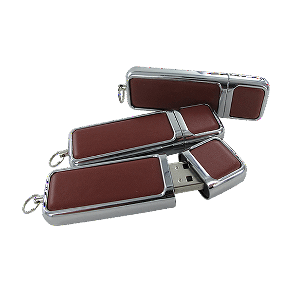 Leder USB Stick mit Bedruckung