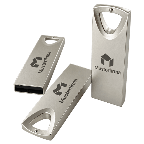 Metall USB Stick mit Logo Gravur oder Bedruckung
