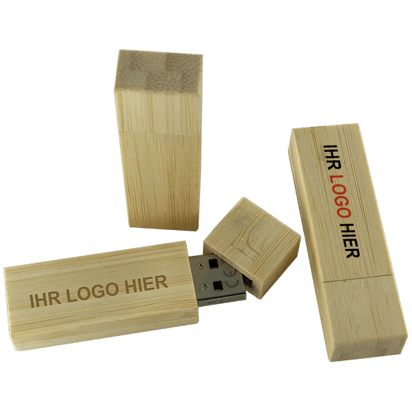USB Stick Holz mit Logo