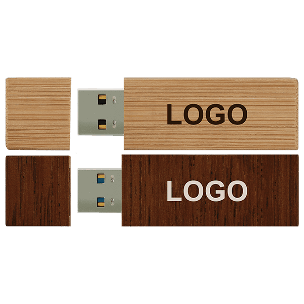 USB Sticks HOLZ Logo Firmenlogo