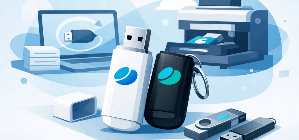 USB-Sticks mit Logo bedrucken lassen
